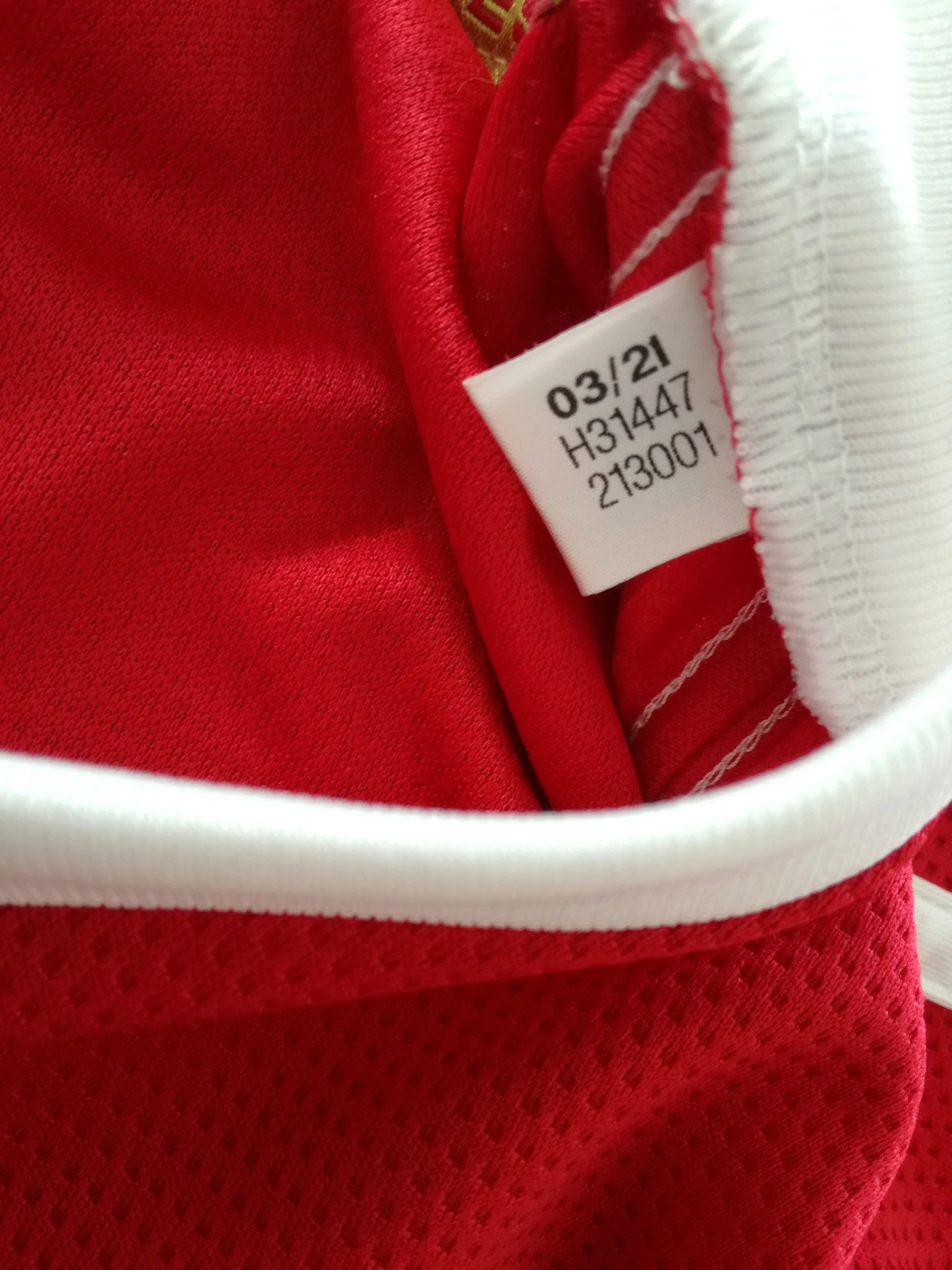 2021/22 Man Utd Home Premier League Football Shirt Sancho #25 (M) - Image 3