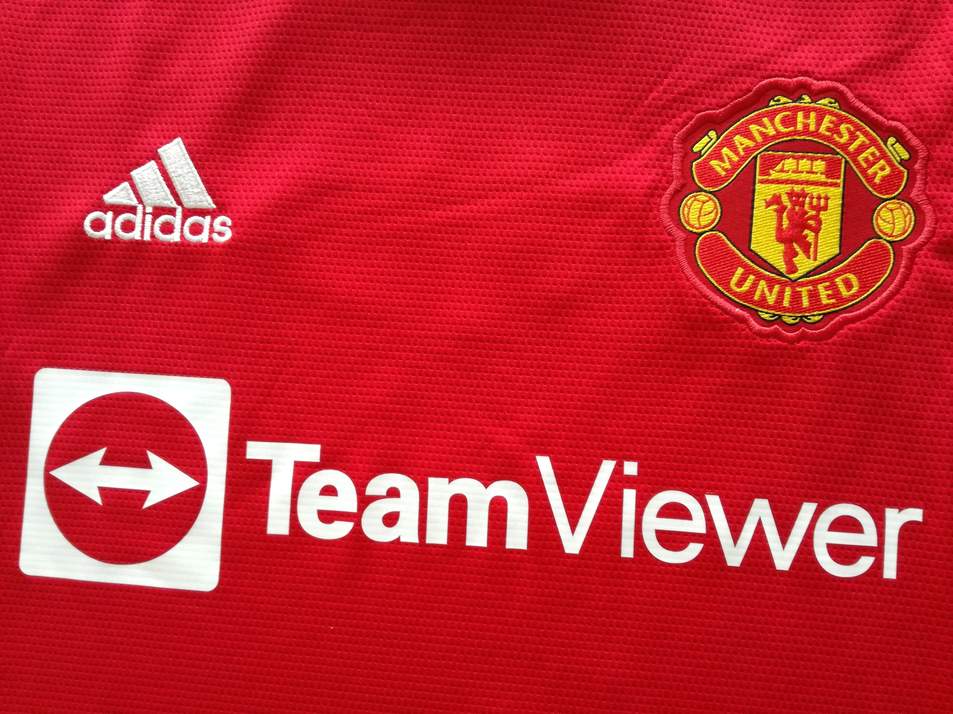 2021/22 Man Utd Home Premier League Football Shirt Sancho #25 (M) - Image 6
