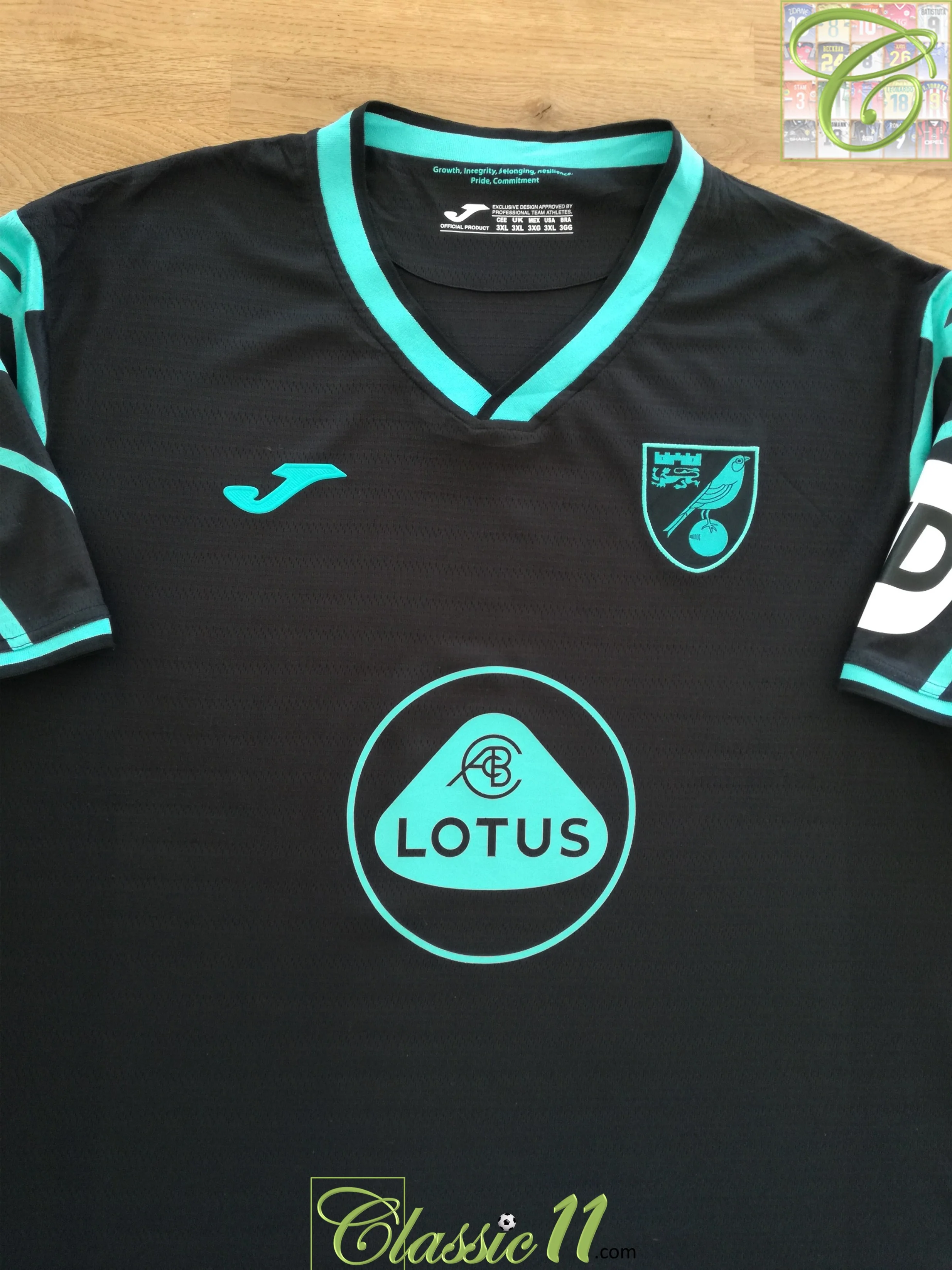 2021/22 Norwich City Away Football Shirt (3XL)