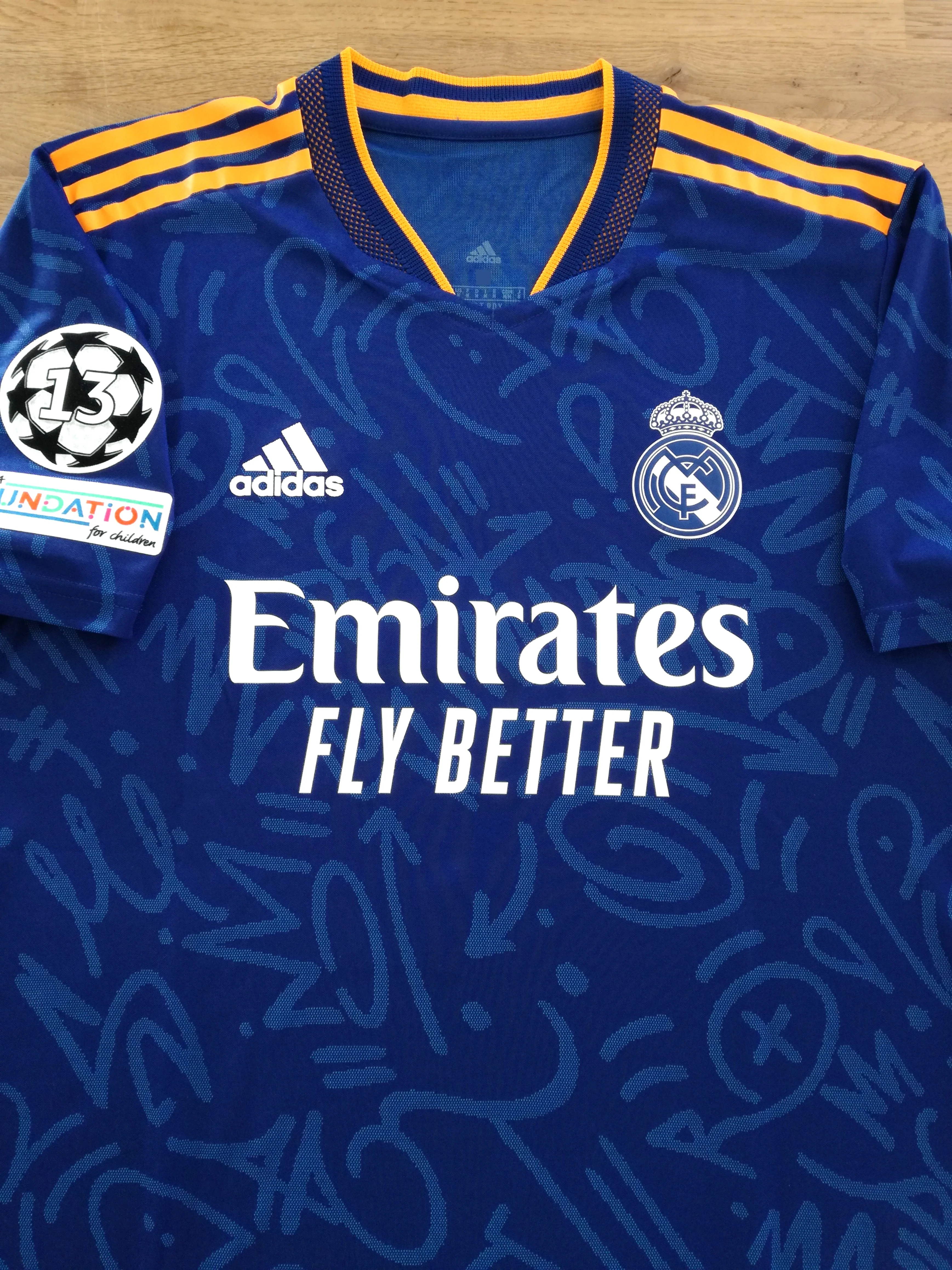2021/22 Real Madrid Away Champions League Authentic Football Shirt Kroos #8 (M) *BNWT* - Image 2