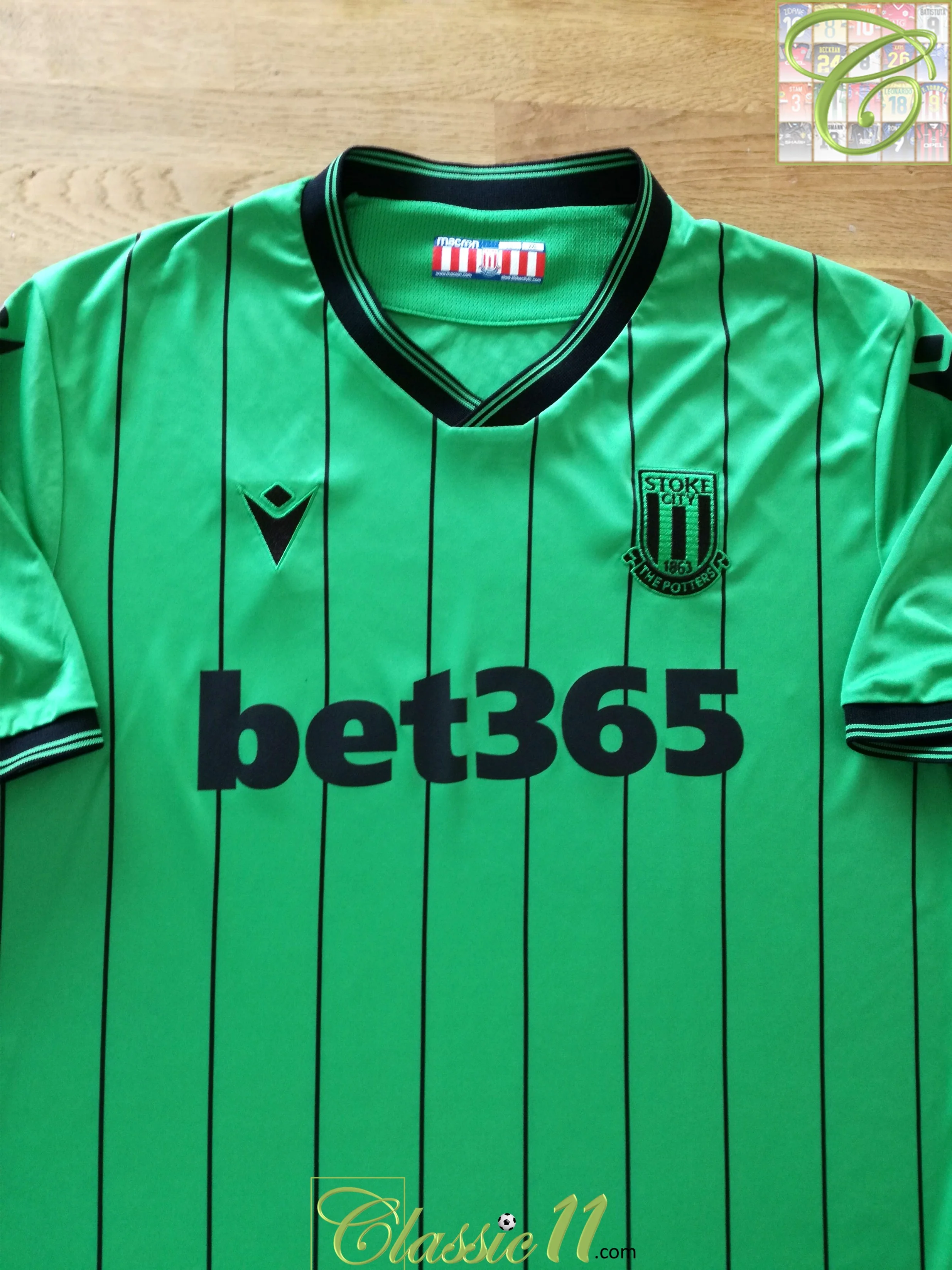 2021/22 Stoke City Away Football Shirt (XXL)