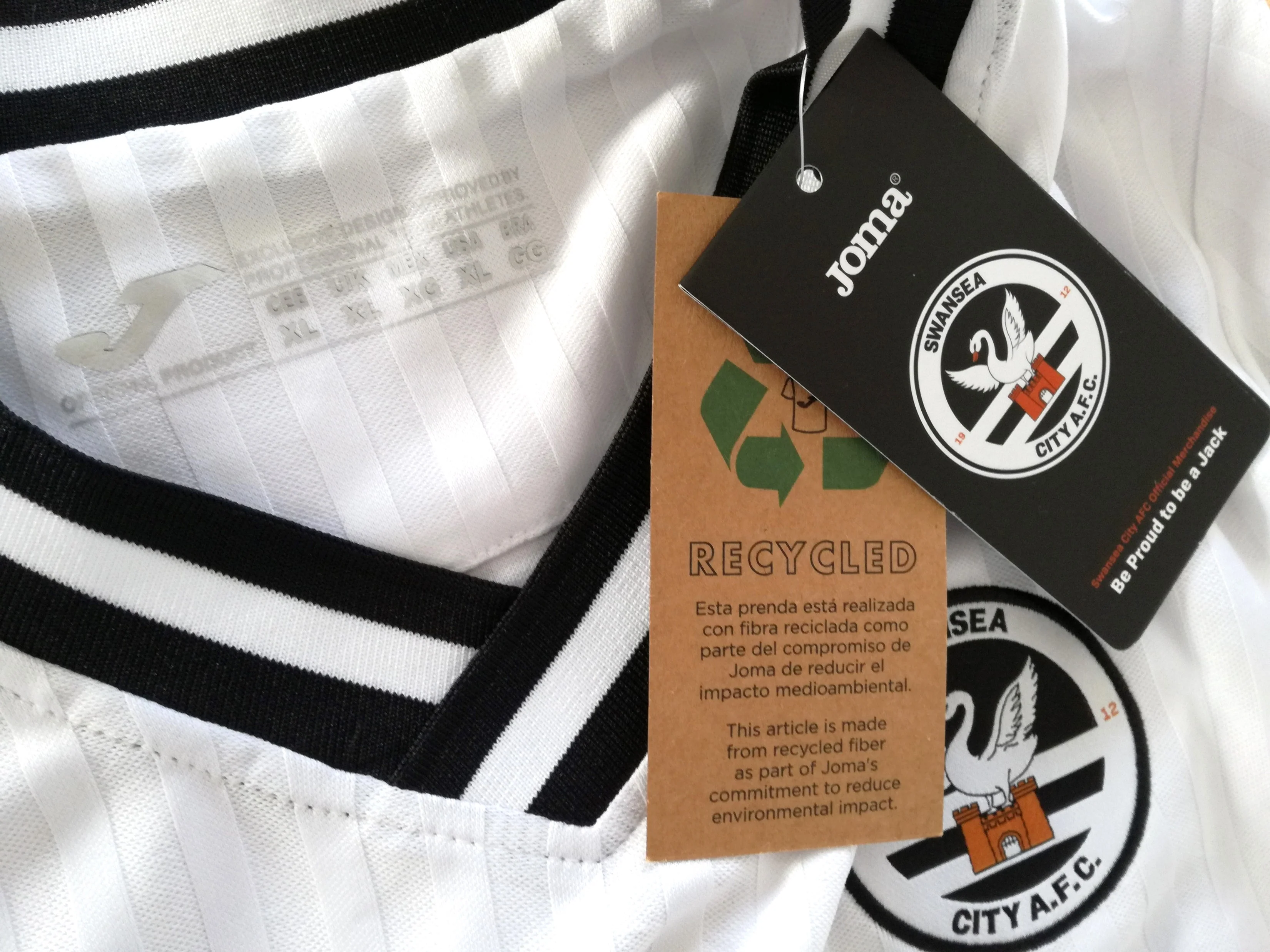 2021/22 Swansea City Home Football Shirt (XL) - Image 5