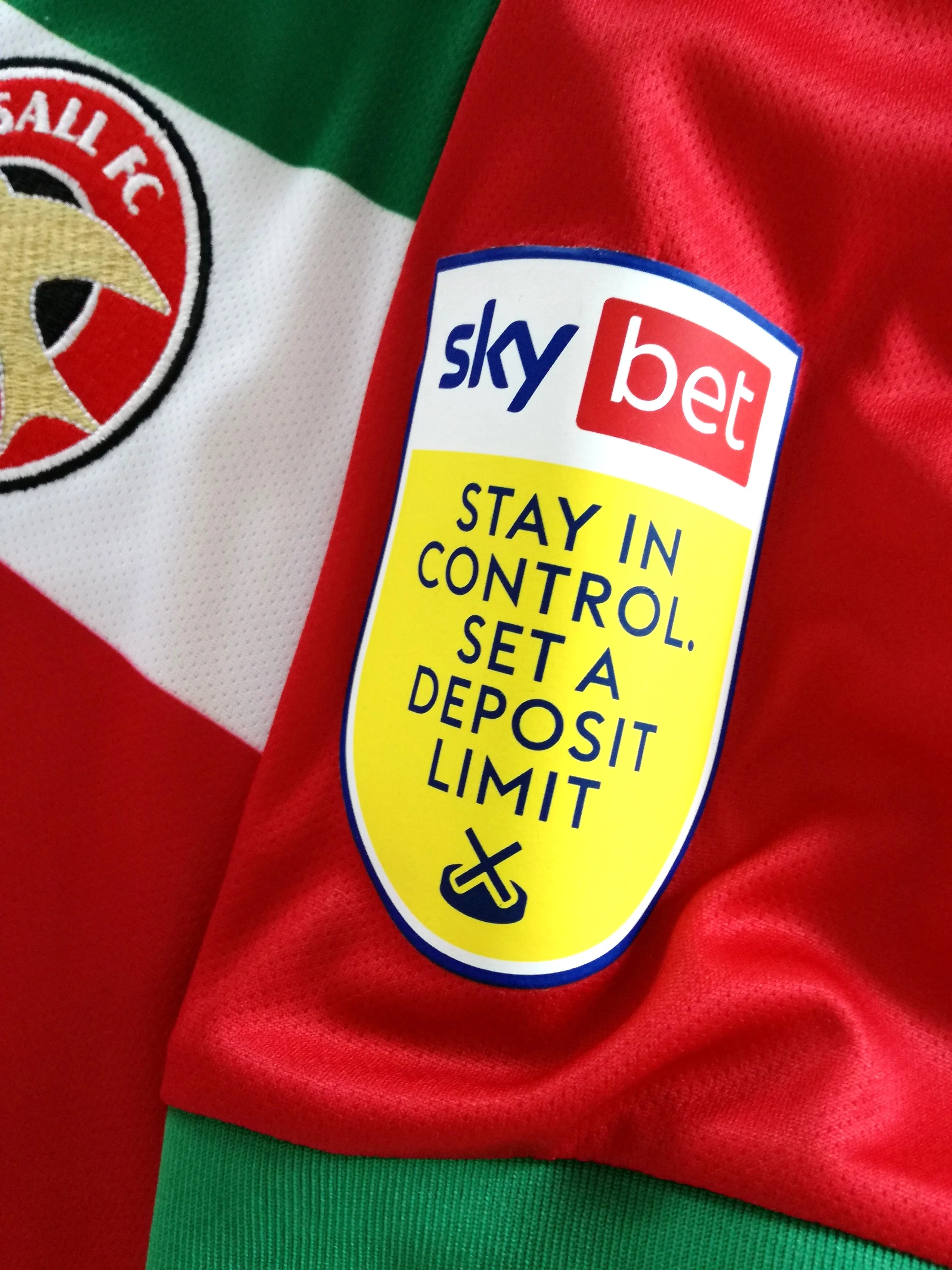 2021/22 Walsall Home Football League Shirt (L) *BNWT* - Image 4