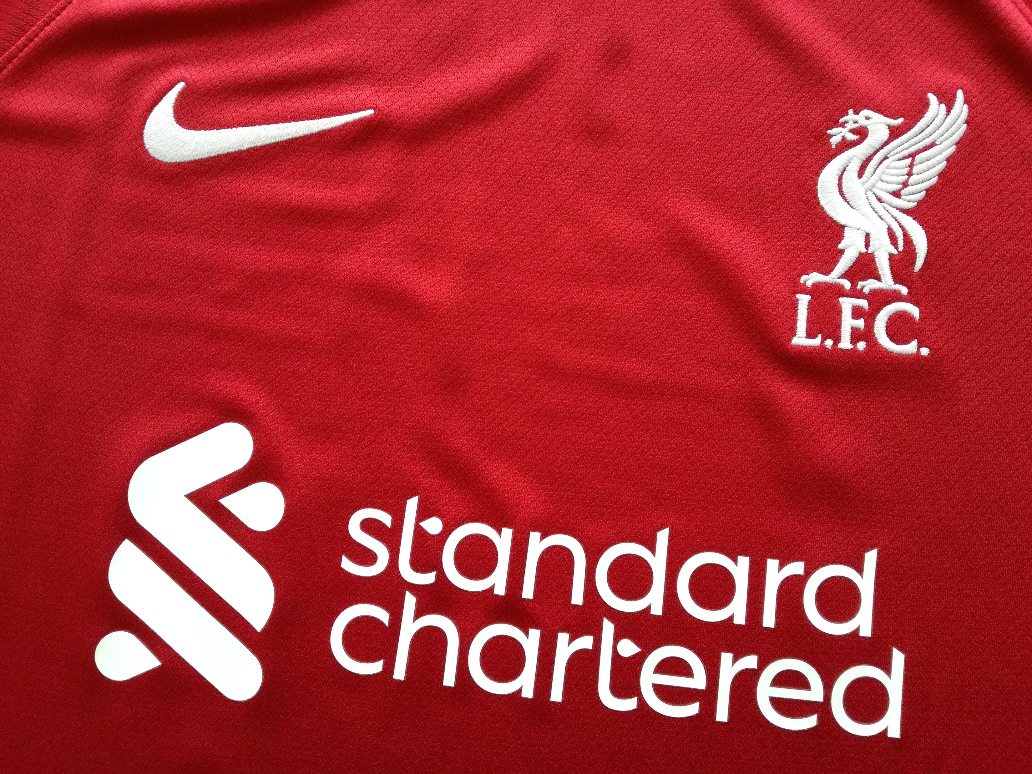 2022/23 Liverpool Home Football Shirt (S) - Image 3