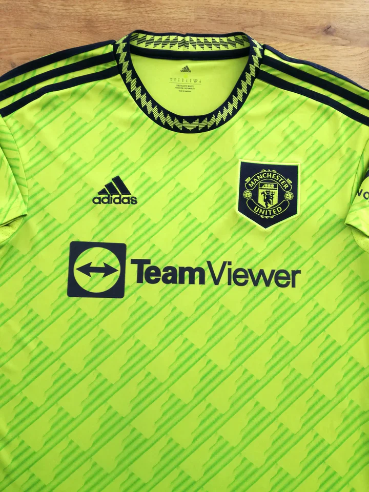 2022/23 Man Utd 3rd Premier League Football Shirt Rashford #10 (M) - Image 2