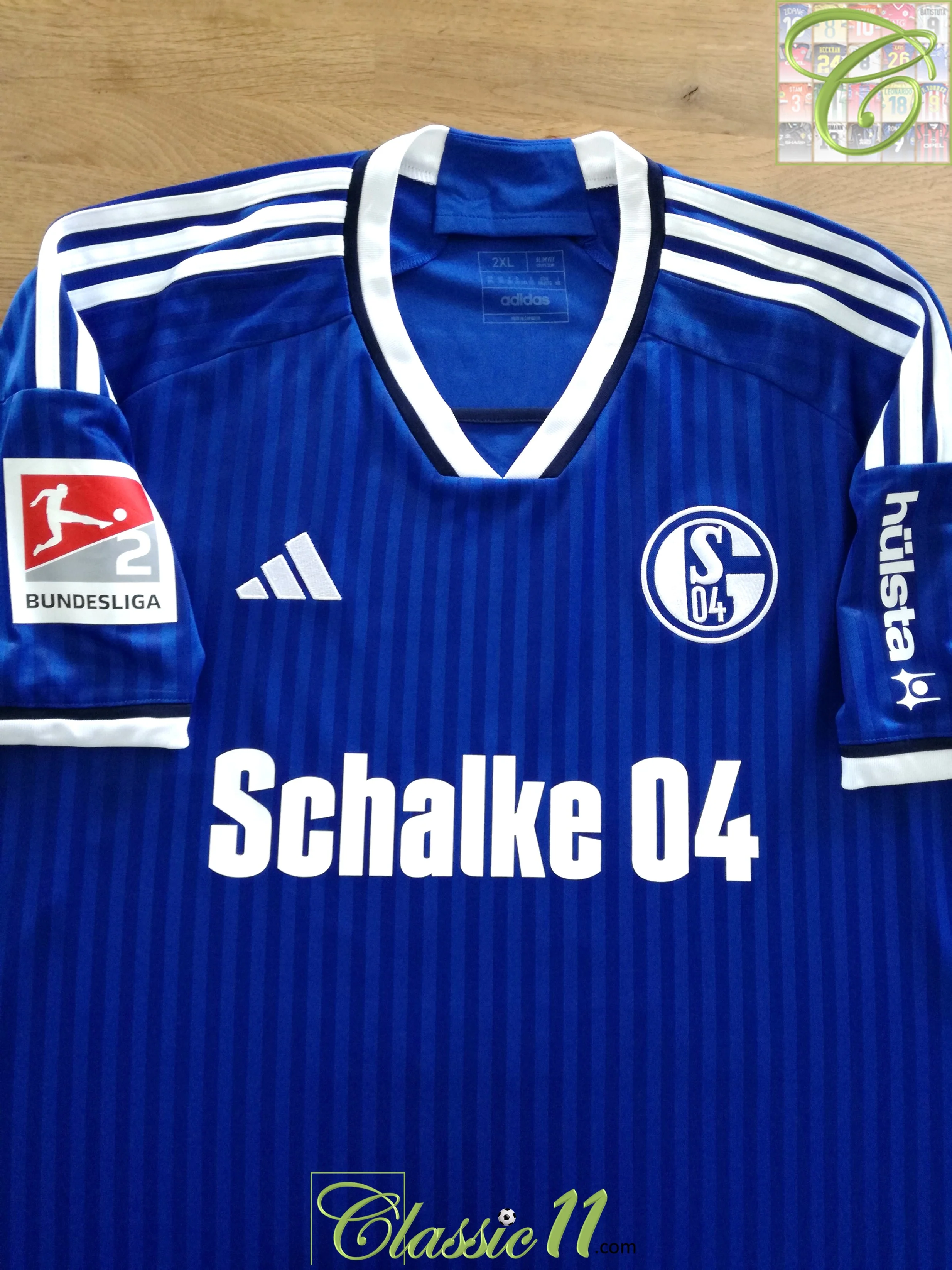 2022/23 Schalke 04 Home 2. Bundesliga Football Shirt Matriciani #41 (XXL) *BNWT* - Image 2