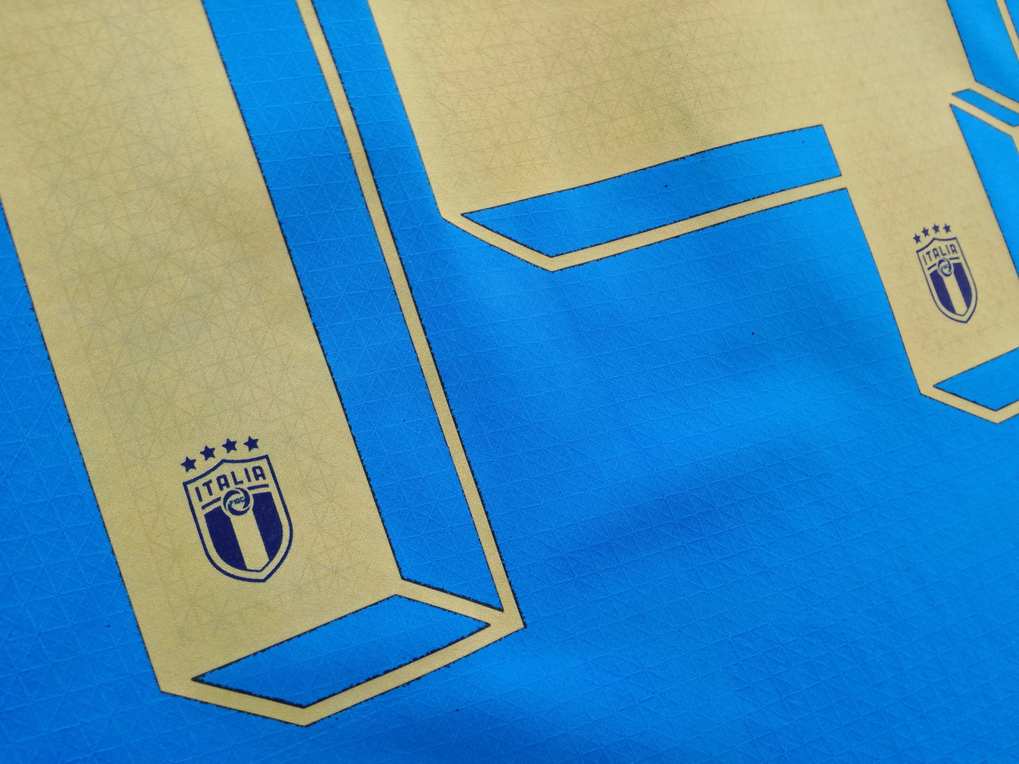 2022 Italy Home Finalissima Authentic Football Shirt Chiesa #14 (XXL) - Image 12