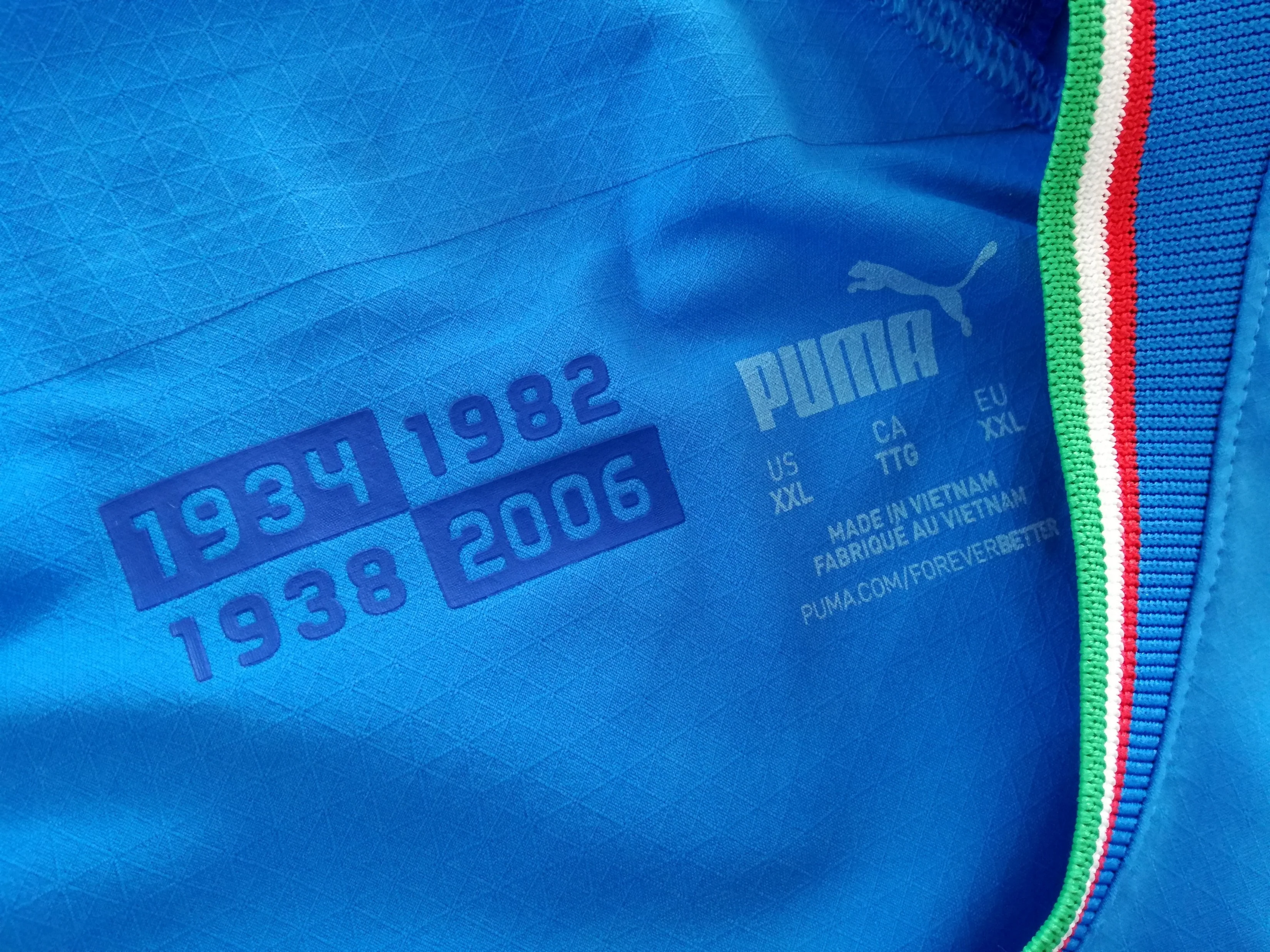 2022 Italy Home Finalissima Authentic Football Shirt Chiesa #14 (XXL) - Image 5