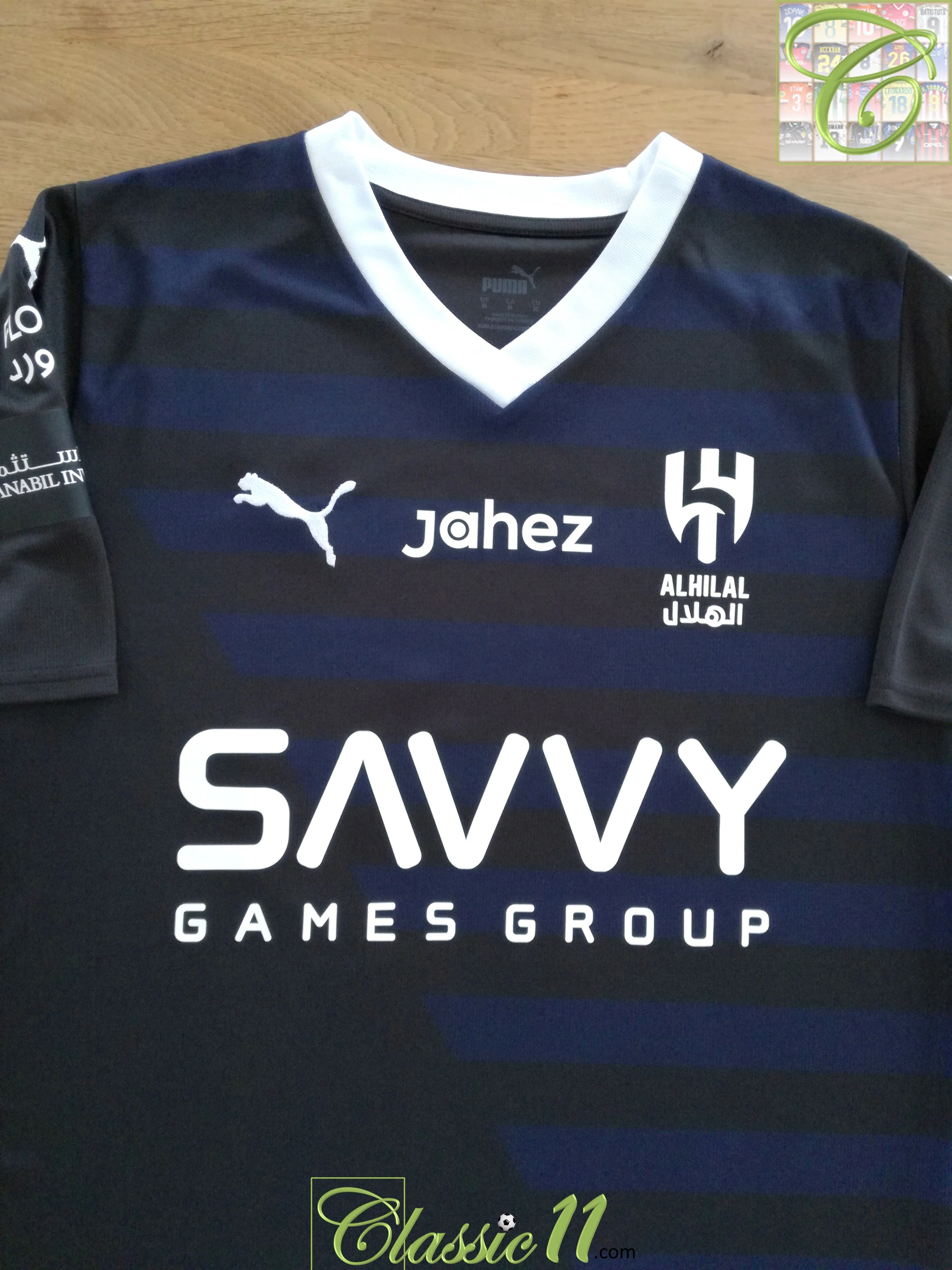 2023/24 Al Hilal 3rd Football Shirt Neymar JR #10 (M) - Image 2