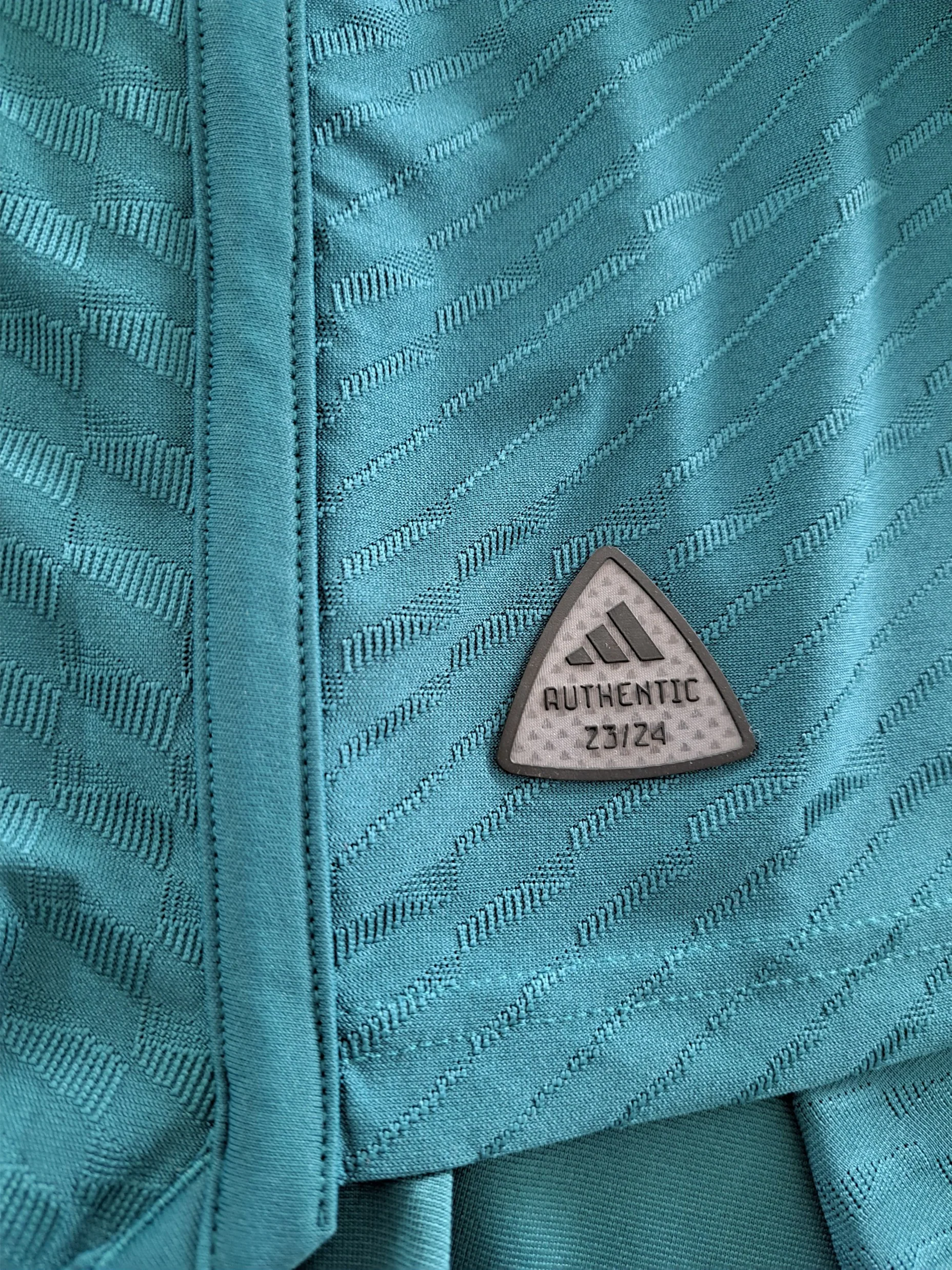 2023/24 Arsenal 3rd Champions League Authentic Football Shirt Rice #41 (L) - Image 7