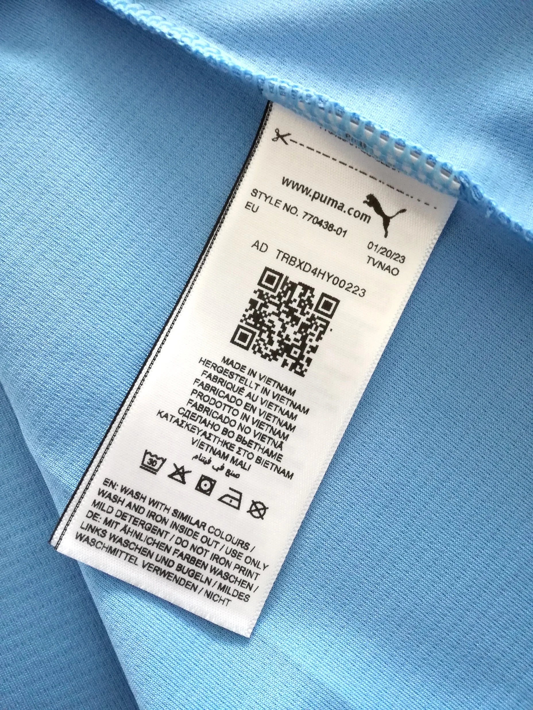 2023/24 Man City Home Football Shirt (S) - Image 6