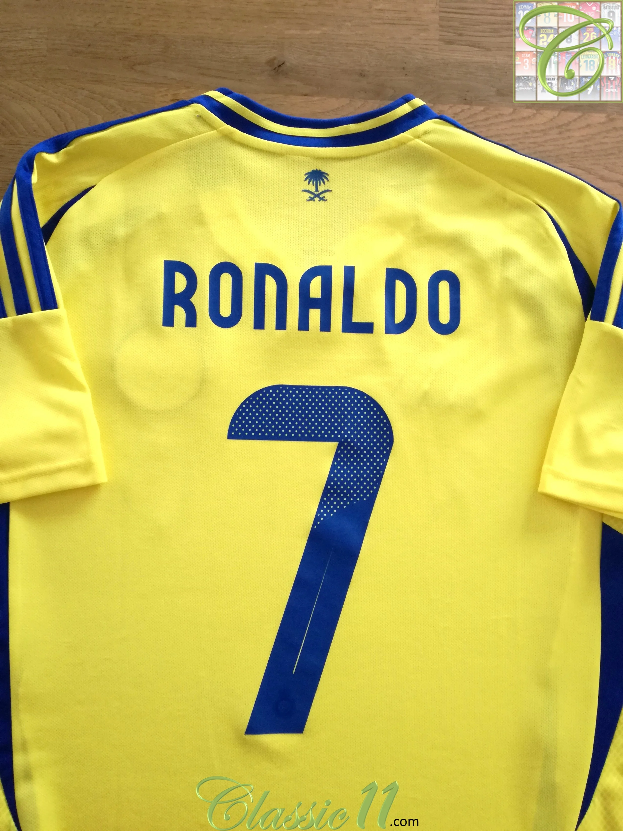 2024/25 AL Nassr Home Football Shirt Ronaldo #7 (L)