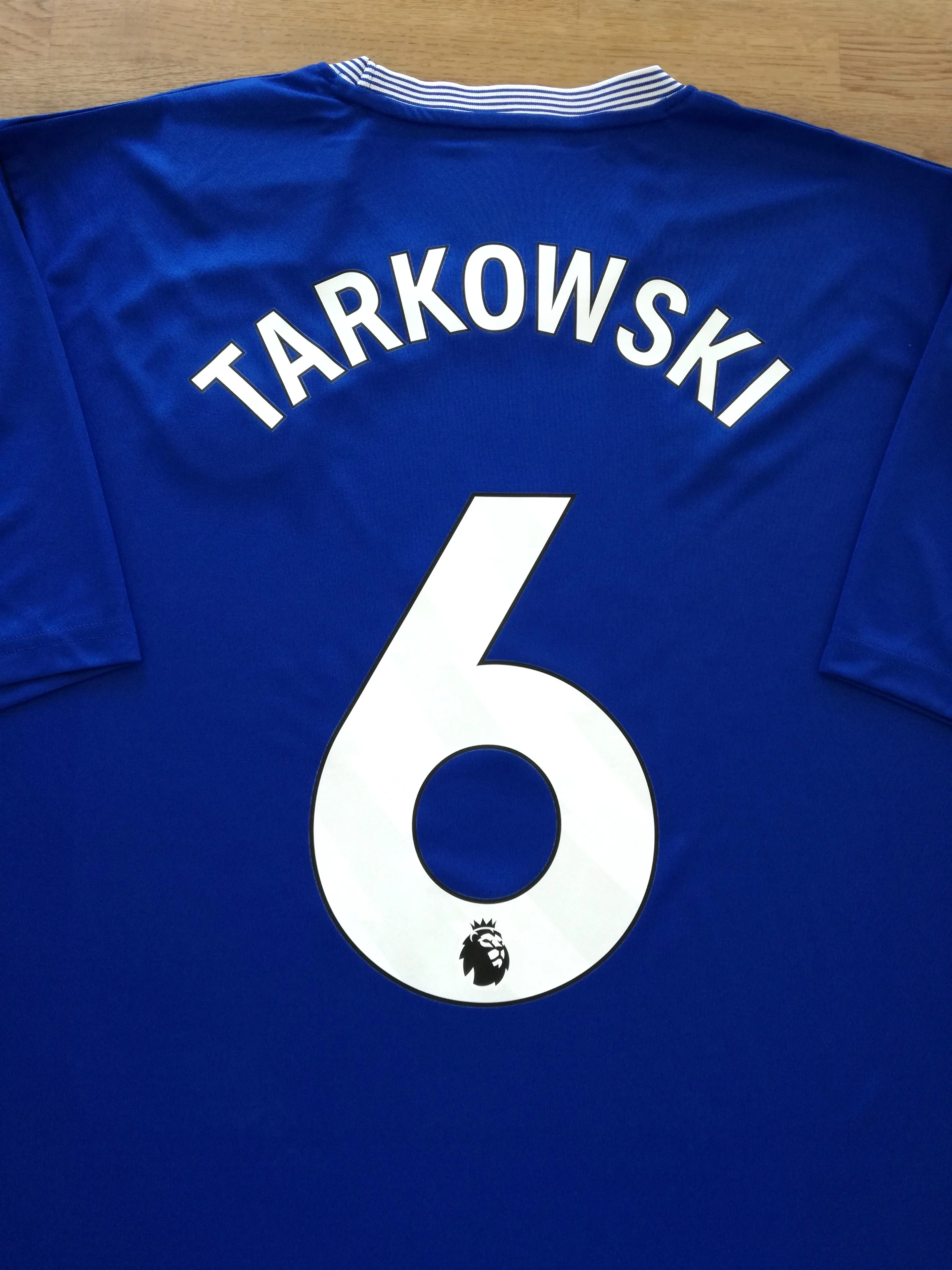 2024/25 Everton Home Premier League Football Shirt Tarkowski #6 (5XL) *BNWT*