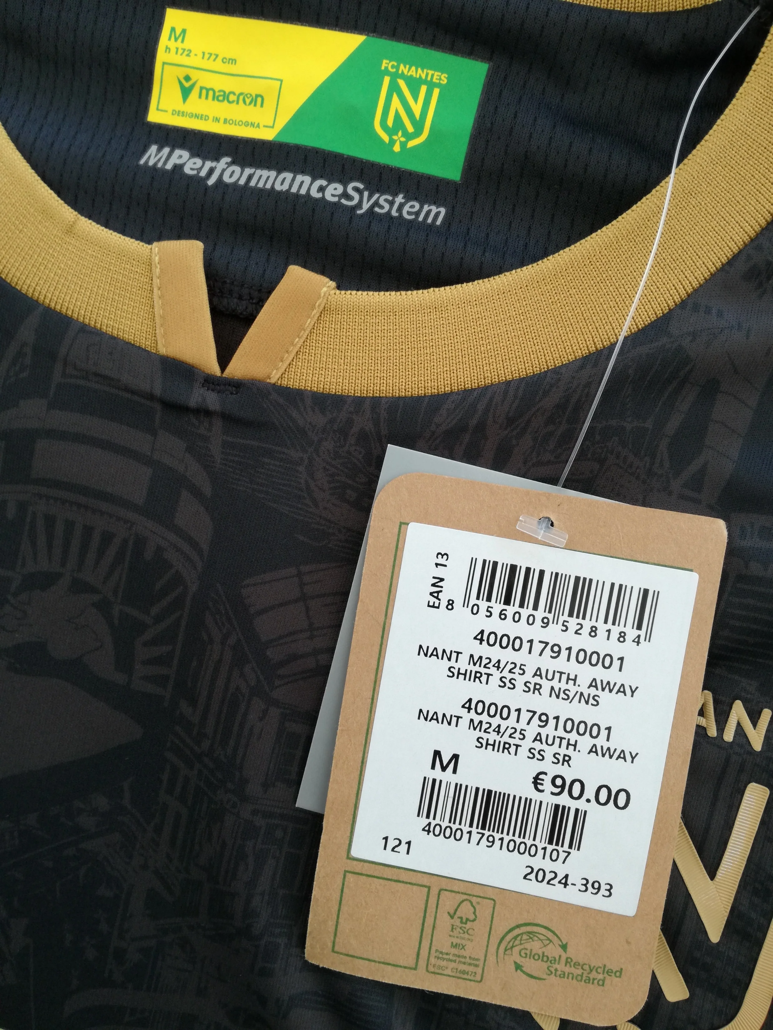 2024/25 Nantes Away Football Shirt (M) *BNWT* - Image 2