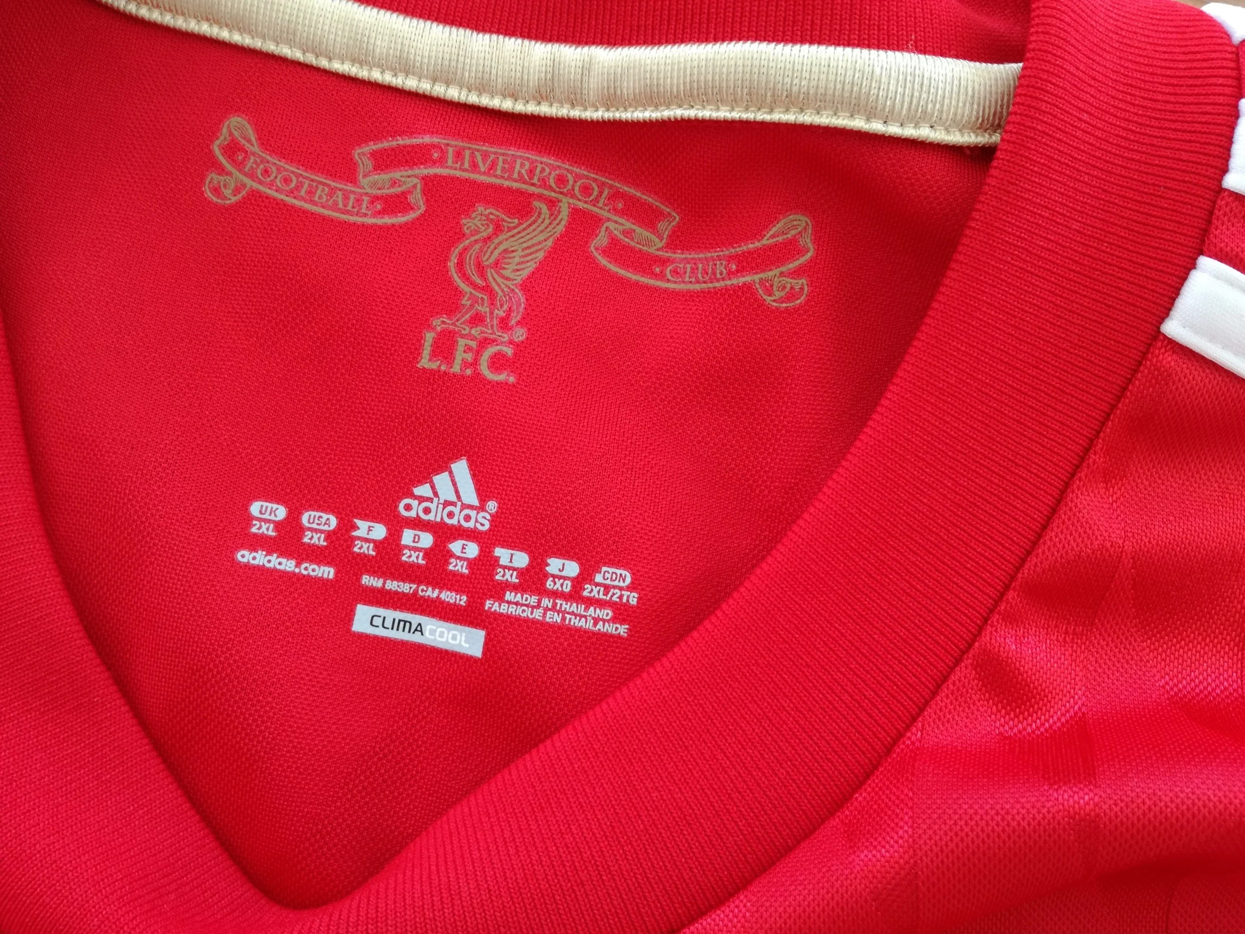 2010/11 Liverpool Home Football Shirt (XXL) - Image 5